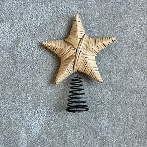 Woven Star Tree Topper